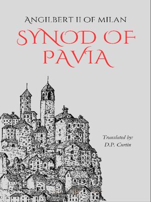 cover image of Synod of Pavia